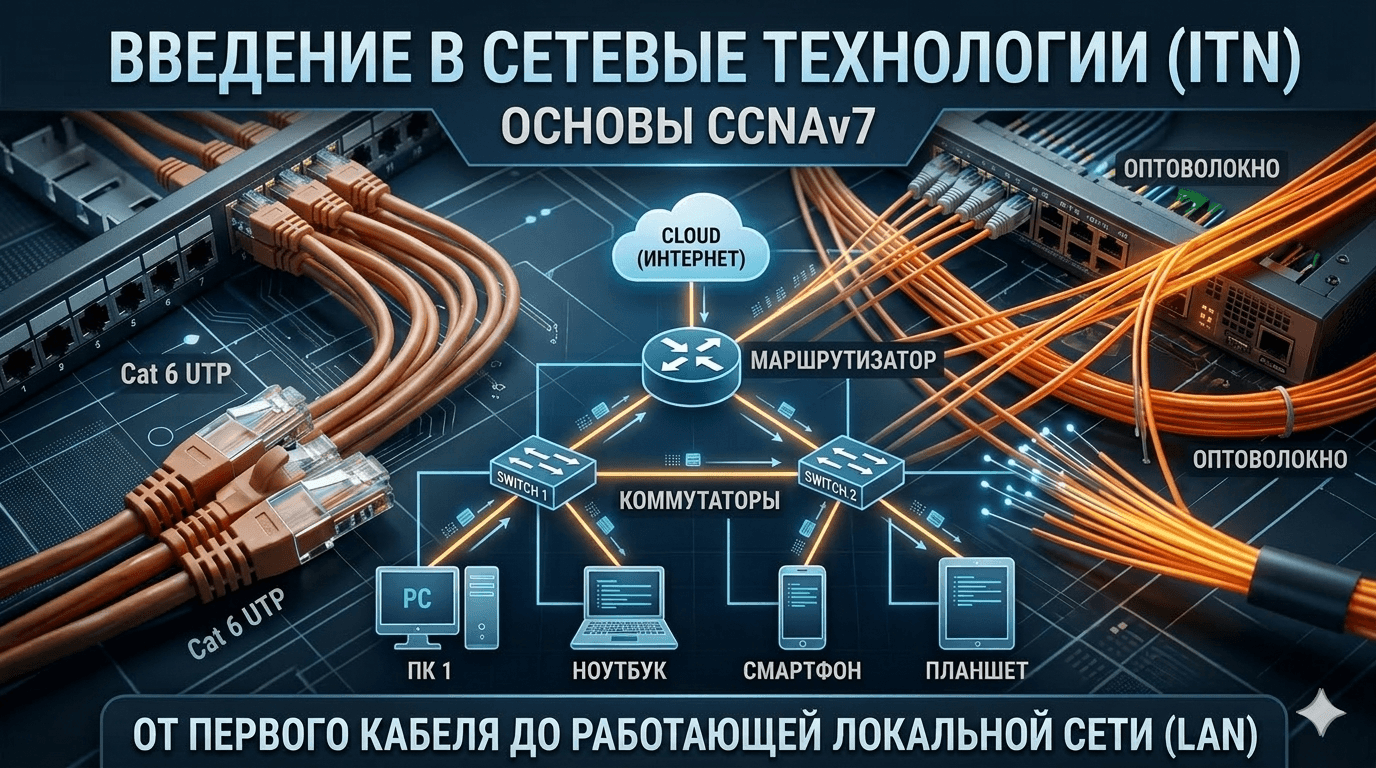 CCNA ITN - Введение в сети