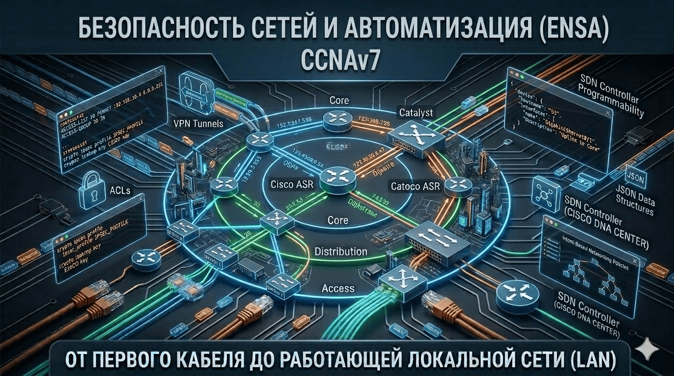 CCNA ENSA - Безопасность сетей и автоматизация