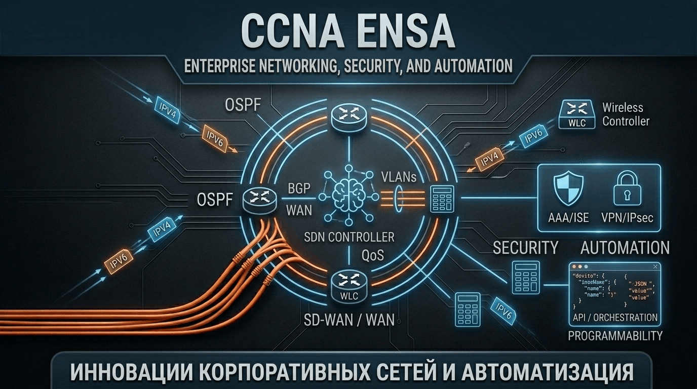 CCNA ENSA - Безопасность сетей и автоматизация